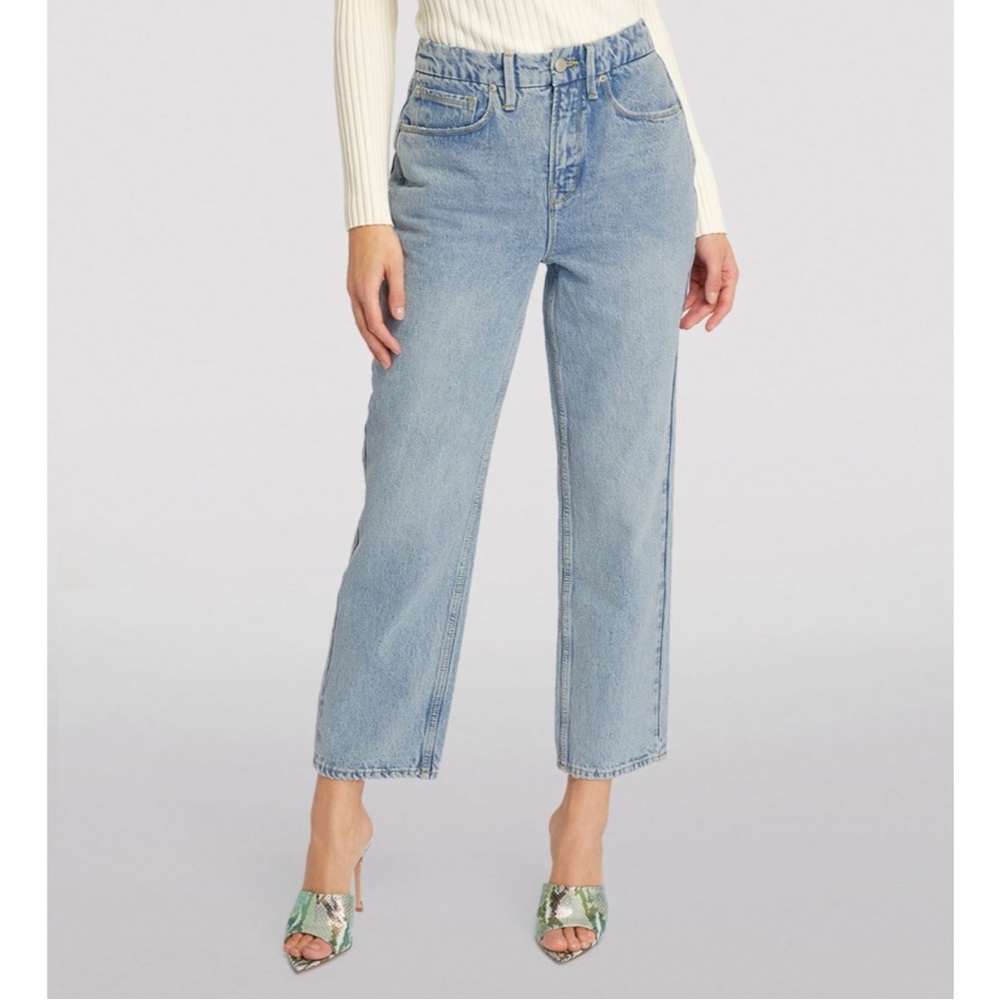 Good American Good 90s Duster Jean in Blue951